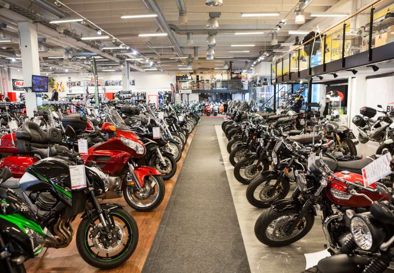 long mile road motorbike shop